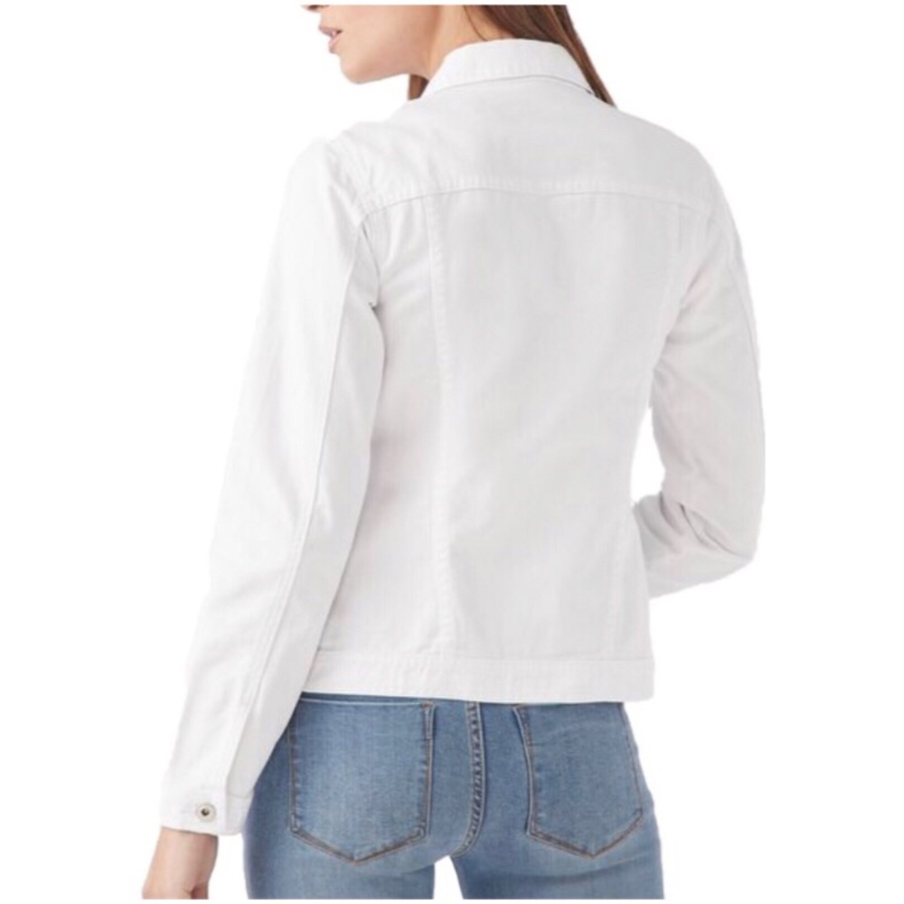 NWT White Denim Jacket - Picture 3 of 5